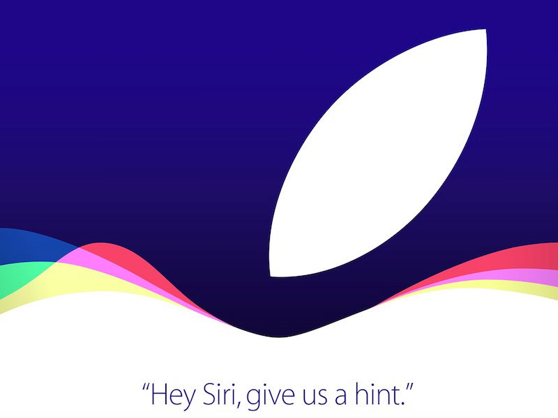 Einladung Apple Event 2015