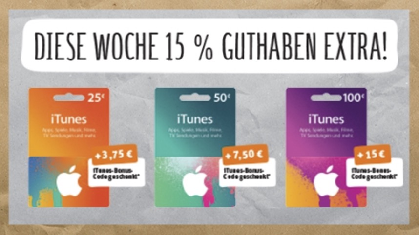 iTunes Rabattaktion 5'15