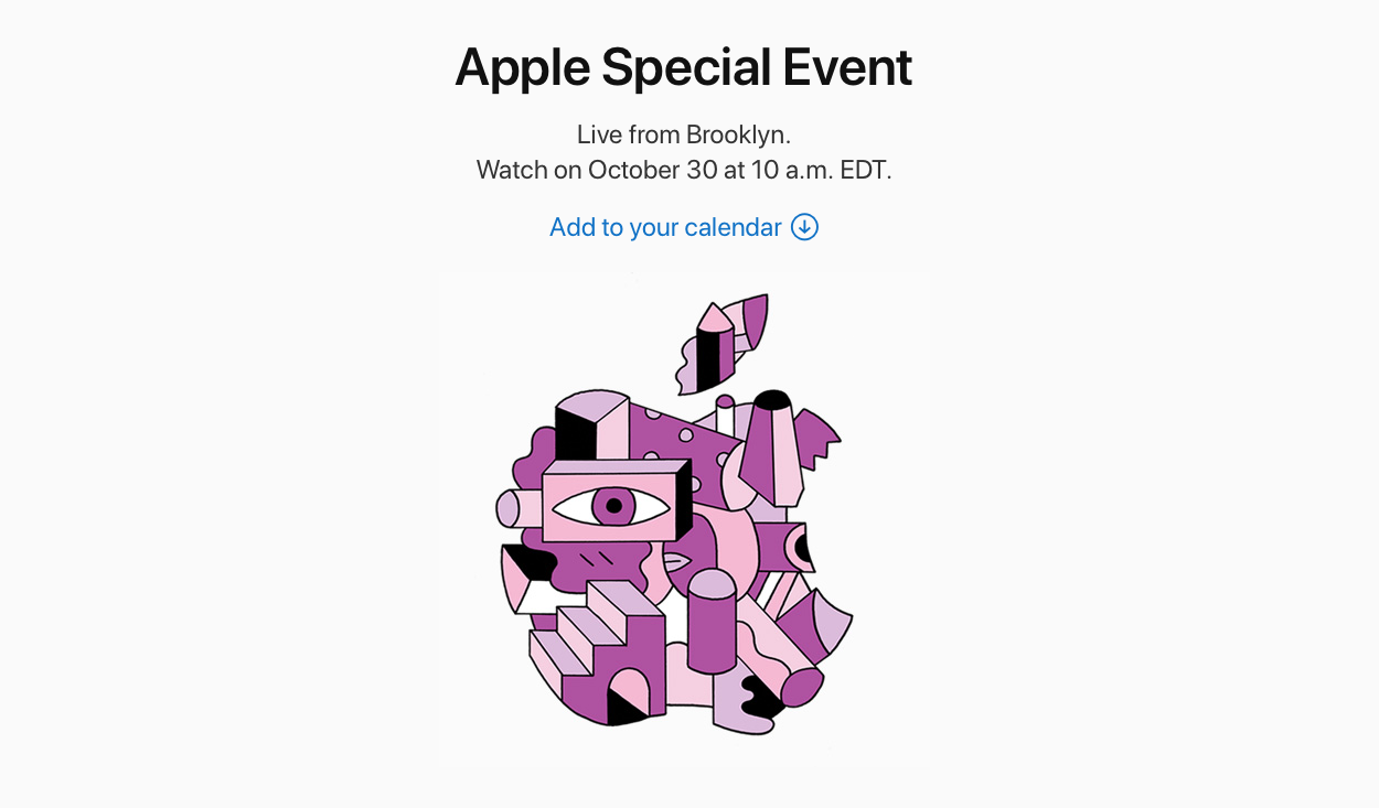 Einladung Apple Special Event