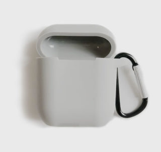 AirPods Case grau, Silikon