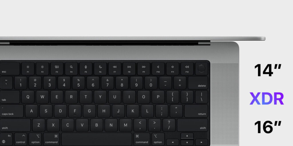 MacBook Pro 2021 Display Features