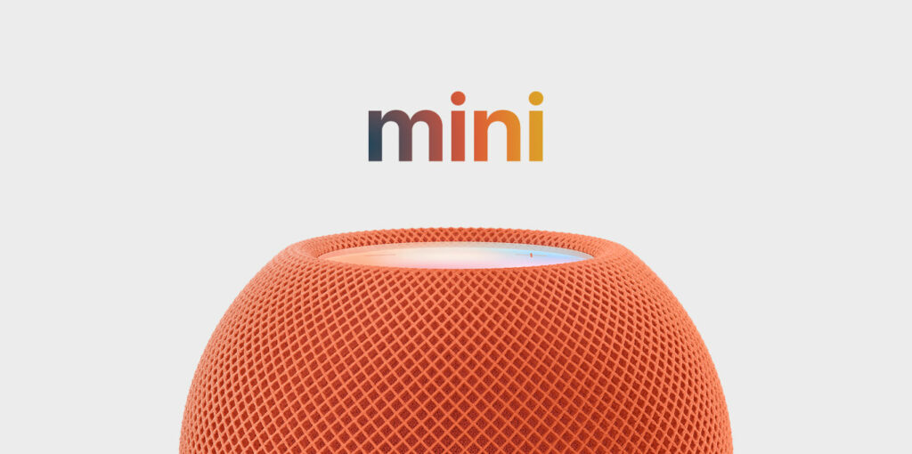 HomePod mini in Orange