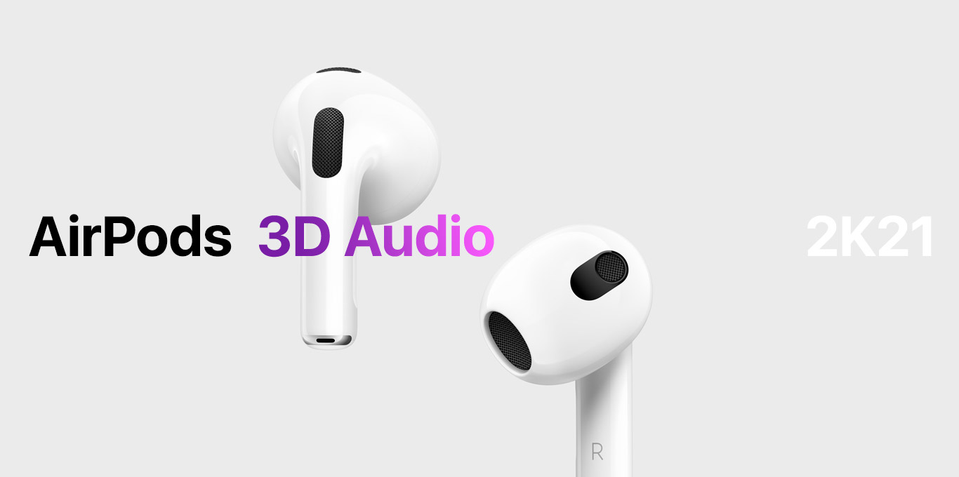 AirPods 3 mit 3D Audio