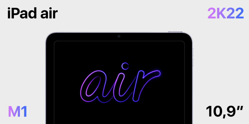 iPad Air screen