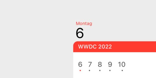 WWDC 6.–10. Juni