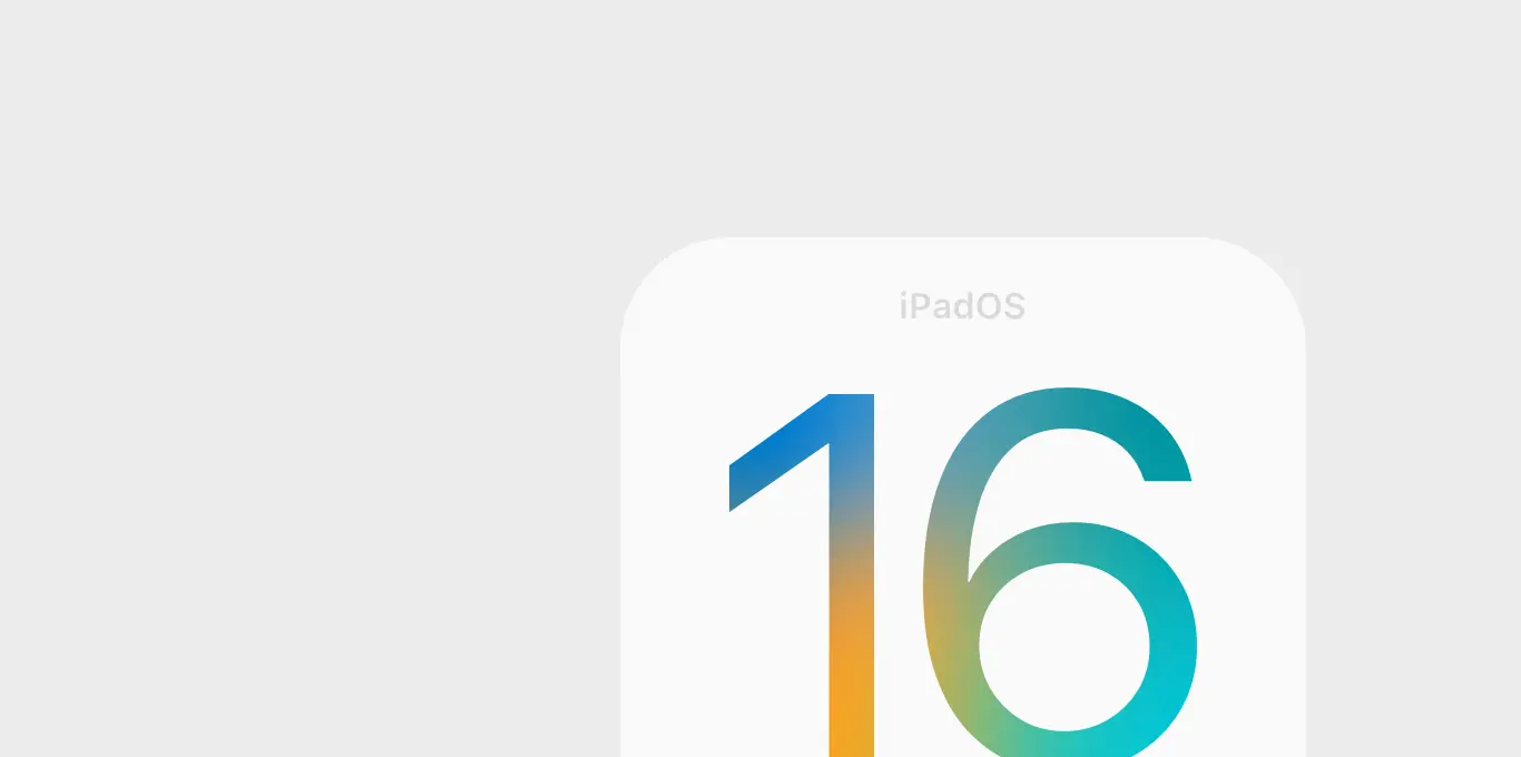 Teaser Vorschau auf iPadOS 16