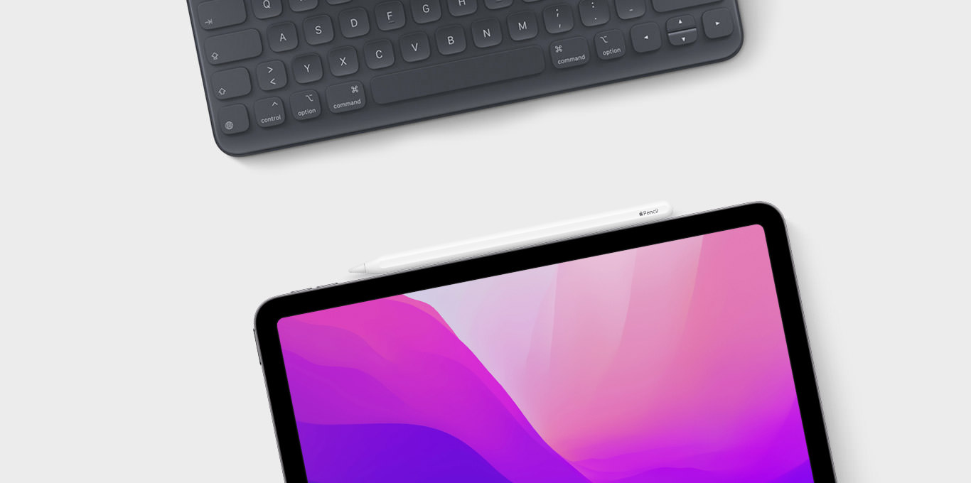 iPad Air 2021 und Apple Smart Folio Keyboard