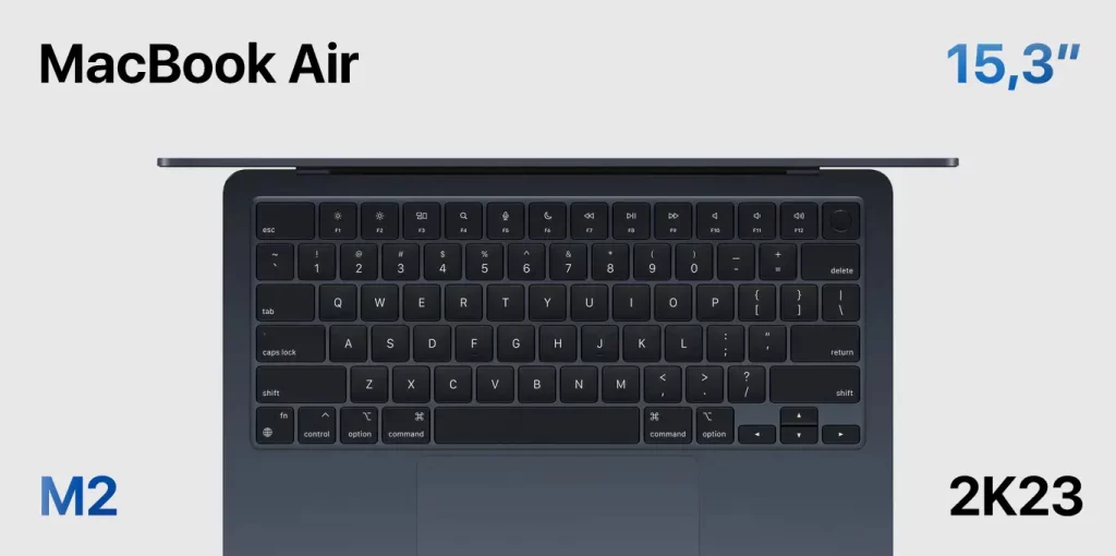 MacBook Air 15,3-Zoll M2