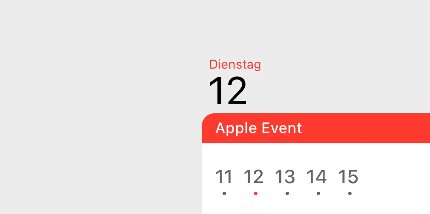 Teaser Apple Event im September 2023