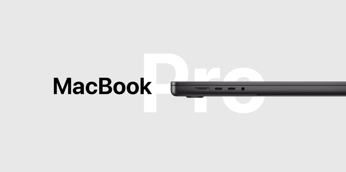 MacBook Pro 2023 in schwarz